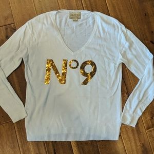 Wildfox no 9 sweater size S